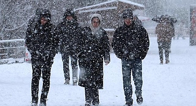 Meteoroloji'den bazı illere kar yağışı uyarısı