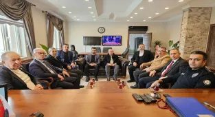 MHP İlçe Başkanı Orhan'dan İlçe Emniyet Müdürü Dursun'a ziyaret