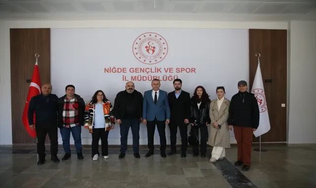 Niğde Gençlik ve Spor İl Müdürü Dorul, basın mensuplarıyla buluştu