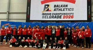 Türkiye, Balkan Salon Atletizm Şampiyonası'nda 14 madalya kazandı
