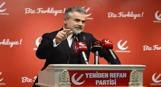 Yeniden Refah Partisi Genel Başkan Yardımcısı Kılıç, basın toplantısı düzenledi