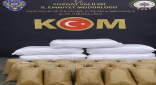 Yozgat'ta 330 kilogram kaçak tütün ele geçirildi