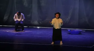 Adana'da Yakish ve Poupche adlı tiyatro oyunu sahnelendi