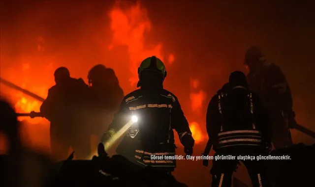 Alanya'da çaya düşen kişiyi itfaiye kurtardı