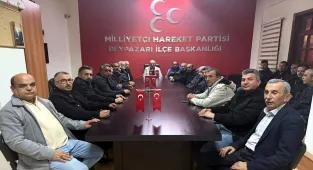 Beypazarı'nda MHP İlçe Olağan Yönetim Kurulu Toplantısı yapıldı
