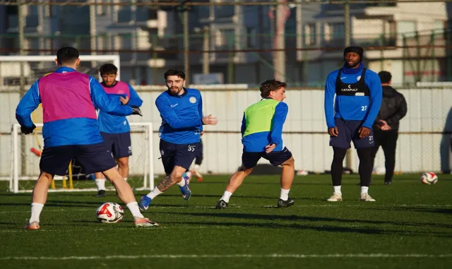 Çaykur Rizespor, Trabzonspor maçının hazırlıklarına başladı