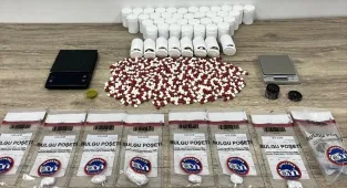 Denizli'de uyuşturucu operasyonunda yakalanan 6 şüpheli tutuklandı