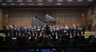 Devlet Çoksesli Çocuk Korosu, CSO Ada Ankara'da sahne aldı