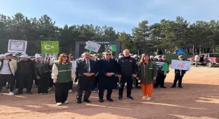 Eskişehir'de Yeşilay Doğa Yürüyüşü etkinliği düzenlendi