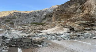 GÜNCELLEME - Gümüşhane-Giresun kara yolu ulaşıma açıldı