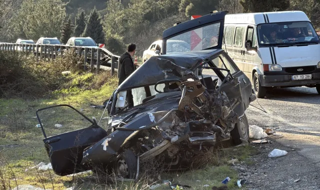 Karabük'te trafik kazasında ölen çiftin cenazeleri toprağa verildi