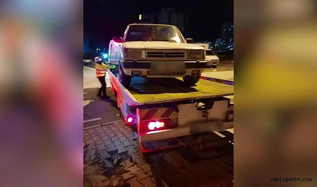 Kayseri'de dur ihtarına uymayan sürücüye 455 bin lira ceza
