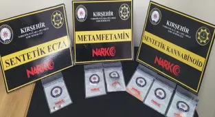 Kırşehir'de uyuşturucu operasyonlarında 9 şüpheli yakalandı