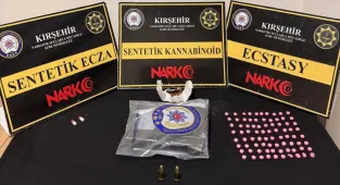 Kırşehir'de uyuşturucu operasyonunda yakalanan zanlı tutuklandı