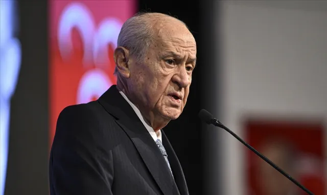 MHP Genel Başkanı Devlet Bahçeli, partisinin belediye başkanlarıyla iftarda bir araya geldi: (1)