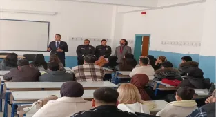 Niğde'de öğrencilere IBAN kiralama dolandırıcılığı anlatıldı