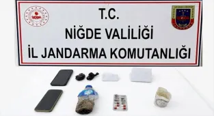 Niğde'de uyuşturucu operasyonunda 2 zanlı yakalandı