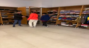 Pursaklar'da yetim çocuklara bayramlık desteği