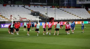 Rayo Vallecano, Samsunspor maçının hazırlıklarını tamamladı 