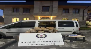 Sivas'ta 186 kilogram gümrük kaçağı tütün ele geçirildi