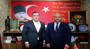AK Parti Eskişehir İl Başkanı Albayrak'tan MHP İl Başkanı Sezer'e ziyaret
