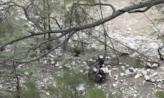 Antalya'da dere yatağına devrilen ATV'nin sürücüsü yaşamını yitirdi