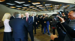 Cumhurbaşkanı Erdoğan, Bosna Hersek Devlet Başkanlığı Konseyi üyeleriyle görüştü