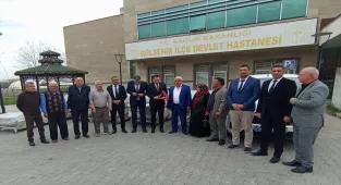 Gülşehir Devlet Hastanesine araç ve yatak bağışı