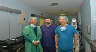 Güney Koreli hekimler Kırşehir'de omuz cerrahisi ameliyatlarını izledi
