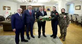 İçişleri Bakanı Çiftçi, Türk Polis Teşkilatı heyetini kabul etti