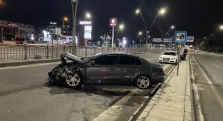 Kayseri'de iki otomobilin çarpıştığı kazada 1 kişi yaralandı