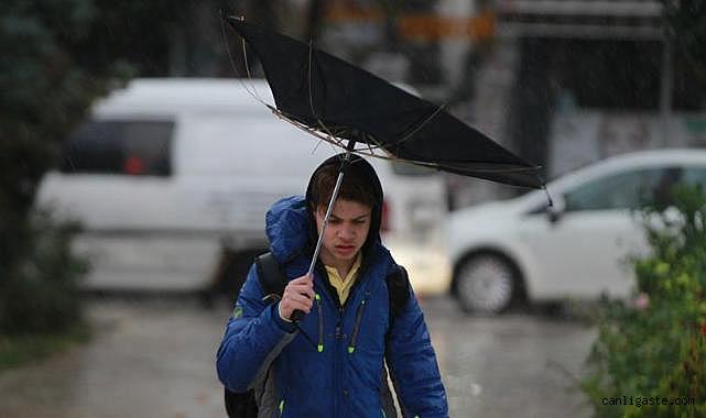 Kayseri için meteoroloji uyarısı: Kuvvetli rüzgâr ve fırtına bekleniyor (2 Nisan 2026)