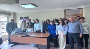 Kırşehir'de üniversite öğrencileri muhasebe uygulamalarını yerinde öğrendi