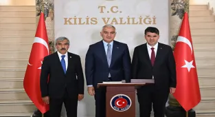 Kültür ve Turizm Bakanı Ersoy, Kilis Valiliği ziyaretinde konuştu: