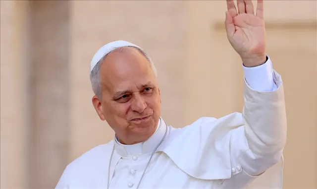 Papa 14. Leo, Cezayir Cumhurbaşkanı Tebbun ile görüştü