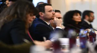 TBF Başkanı Türkoğlu, Adalet Bakanı Gürlek ile İçişleri Bakanı Çiftçi'yi ziyaret etti