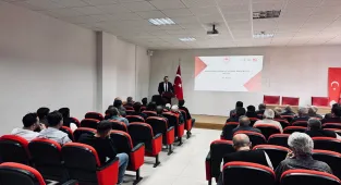 Ulaş'ta çiftçilere kırsal kalkınma ve destekleri anlatıldı