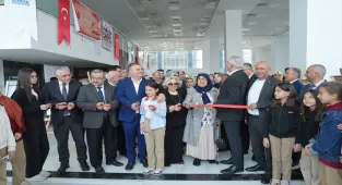 Çubuk Anadolu İmam Hatip Lisesi öğrencilerinden 50. Yıl Sanat Sergisi
