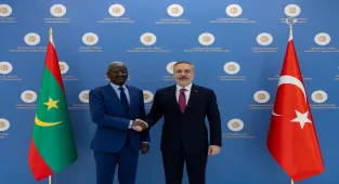 Dışişleri Bakanı Fidan, Moritanyalı mevkidaşı Merzuk ile bir araya geldi
