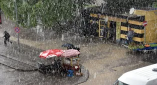 GÜNCELLEME - Kırıkkale'de sağanak etkili oldu