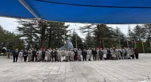 Kahramankazan'da engelli gençler bir günlüğüne asker oldu