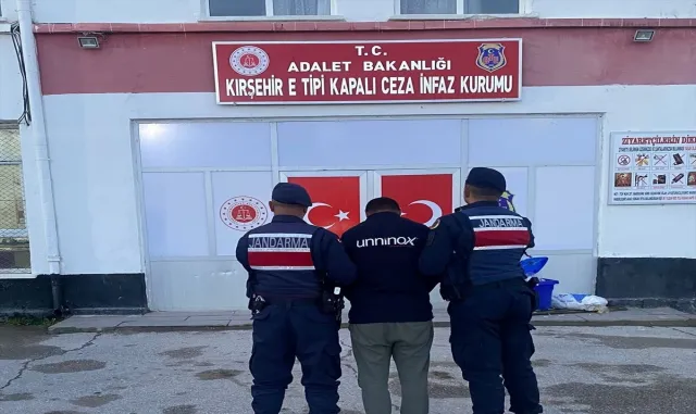 Kırşehir'de hakkında 4 yıl hapis cezası bulunan firari yakalandı