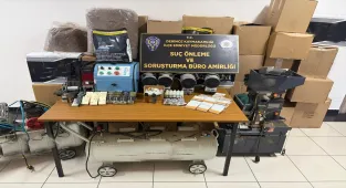 Kocaeli'de 209 bin 340 makaron ele geçirildi