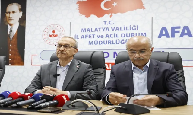 Malatya Valisi Yavuz'dan 5,6 büyüklüğündeki depreme ilişkin açıklama: