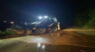 Trabzon'da sağanak etkili oldu