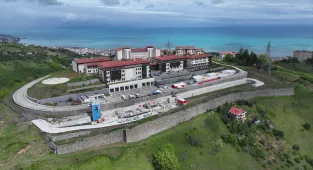 Trabzon'da UMKE personeli deprem tatbikatı yaptı