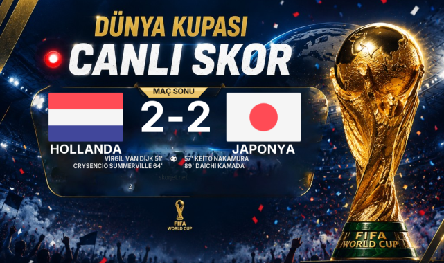 2026 Dünya Kupası | Hollanda - Japonya Maç Sonucu: 2-2