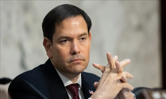 ABD Dışişleri Bakanı Rubio, İsrail'e verilen destek nedeniyle protesto edildi