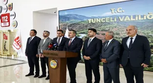 Bakan Tekin, Tunceli'de İl Eğitim Değerlendirme Toplantısının ardından konuştu: