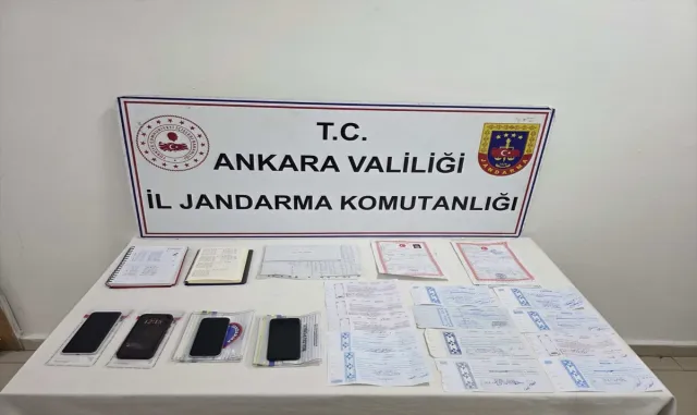 Başkentteki tefecilik operasyonunda 5 şüpheli yakalandı